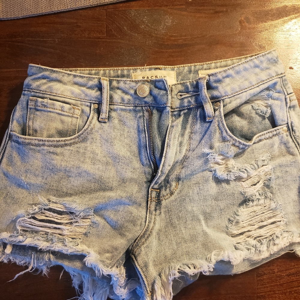 Pacsun denim shorts